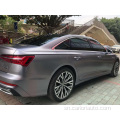 Satin Metallic Titanium Grey Car Wrap Vinyl